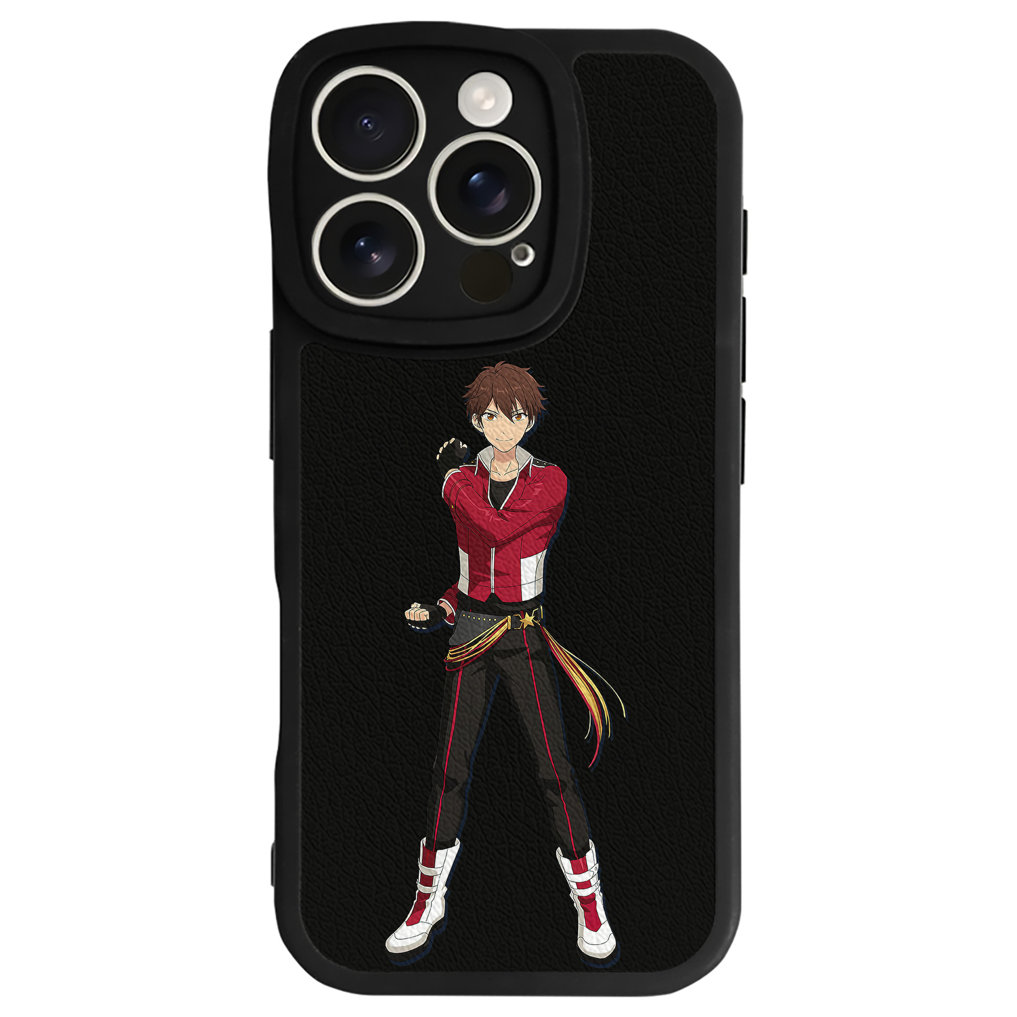 （画像用） あんさんぶるスターズ! Ensemble Stars 【iPhone 16シリーズ対応】シリコンスマホケース（レザー調） 材質：シリコン